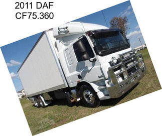 2011 DAF CF75.360