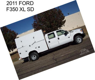 2011 FORD F350 XL SD