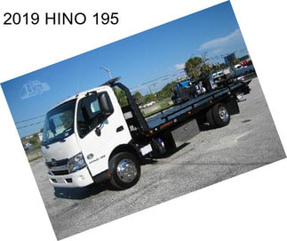 2019 HINO 195