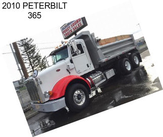 2010 PETERBILT 365