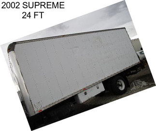 2002 SUPREME 24 FT