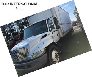 2003 INTERNATIONAL 4300