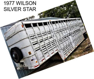 1977 WILSON SILVER STAR