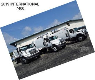 2019 INTERNATIONAL 7400