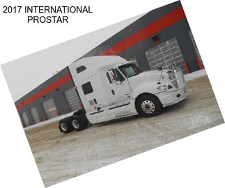 2017 INTERNATIONAL PROSTAR