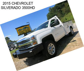 2015 CHEVROLET SILVERADO 3500HD