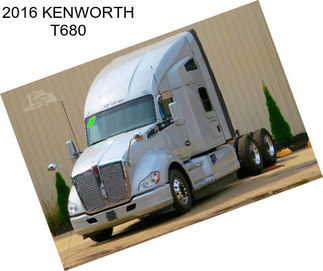 2016 KENWORTH T680