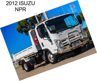 2012 ISUZU NPR