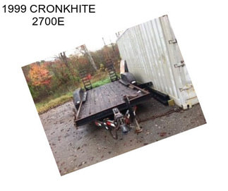 1999 CRONKHITE 2700E