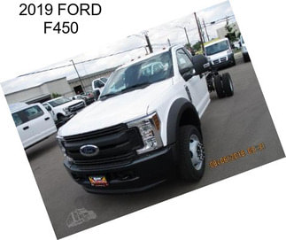 2019 FORD F450