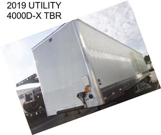 2019 UTILITY 4000D-X TBR