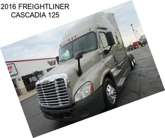 2016 FREIGHTLINER CASCADIA 125