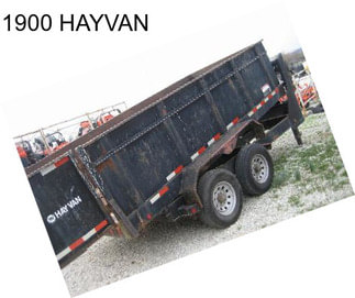 1900 HAYVAN