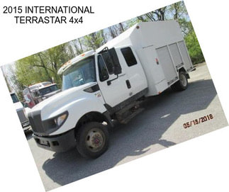 2015 INTERNATIONAL TERRASTAR 4x4