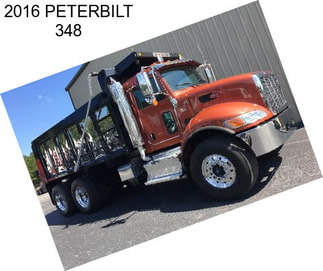 2016 PETERBILT 348