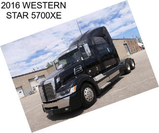 2016 WESTERN STAR 5700XE