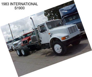 1983 INTERNATIONAL S1900