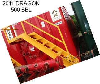 2011 DRAGON 500 BBL