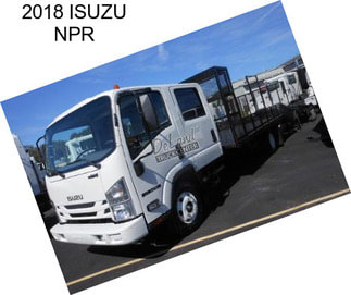 2018 ISUZU NPR