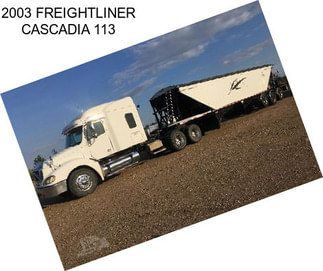 2003 FREIGHTLINER CASCADIA 113