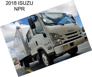 2018 ISUZU NPR