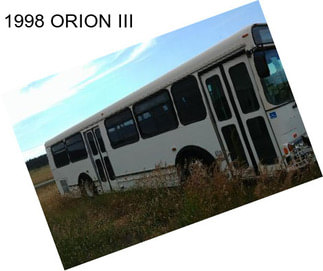 1998 ORION III