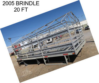 2005 BRINDLE 20 FT