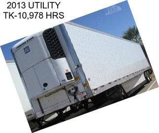 2013 UTILITY TK-10,978 HRS