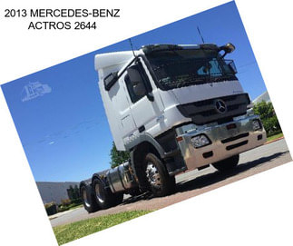 2013 MERCEDES-BENZ ACTROS 2644