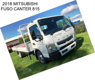 2018 MITSUBISHI FUSO CANTER 815