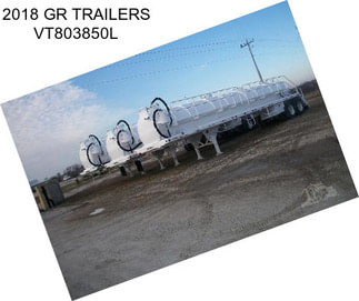 2018 GR TRAILERS VT803850L