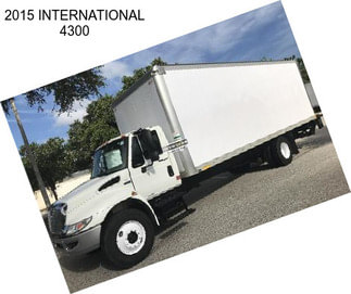 2015 INTERNATIONAL 4300