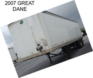 2007 GREAT DANE