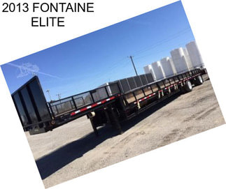 2013 FONTAINE ELITE