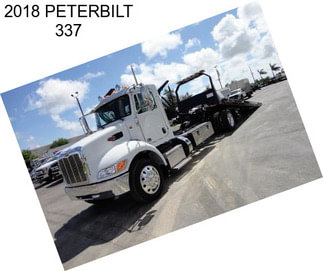 2018 PETERBILT 337