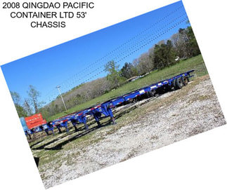 2008 QINGDAO PACIFIC CONTAINER LTD 53\' CHASSIS