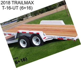 2018 TRAILMAX T-16-UT (6+16)