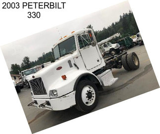 2003 PETERBILT 330