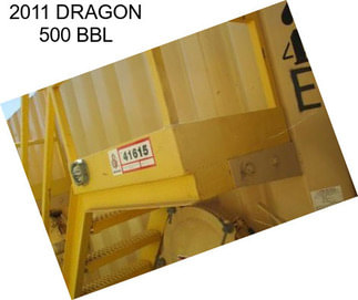 2011 DRAGON 500 BBL