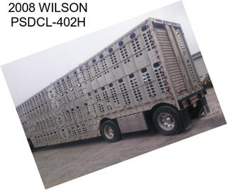 2008 WILSON PSDCL-402H