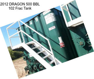 2012 DRAGON 500 BBL 102\