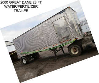 2000 GREAT DANE 28 FT WATER/FERTILIZER TRAILER