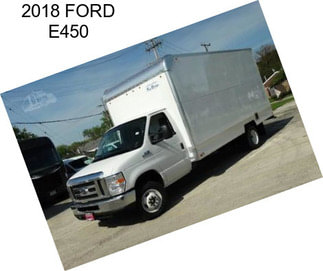 2018 FORD E450