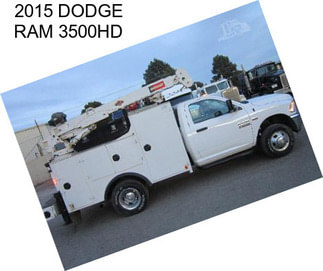 2015 DODGE RAM 3500HD