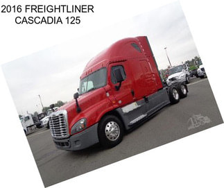 2016 FREIGHTLINER CASCADIA 125