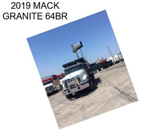 2019 MACK GRANITE 64BR