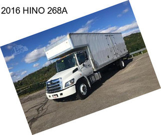 2016 HINO 268A