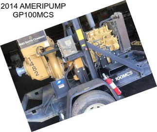 2014 AMERIPUMP GP100MCS