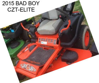 2015 BAD BOY CZT-ELITE