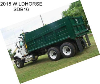 2018 WILDHORSE SDB16